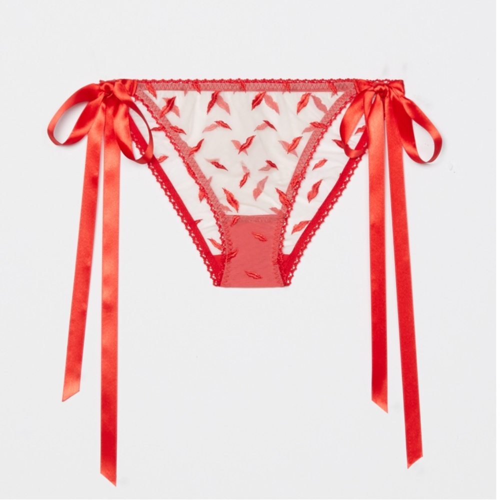 Savage X Fenty Lips Bikini Panties